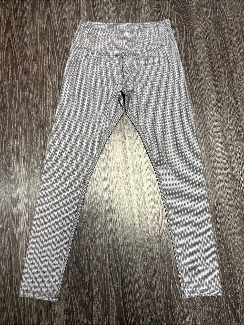 NWOT Kyodan Light Gray Herringbone Super Soft Leggings